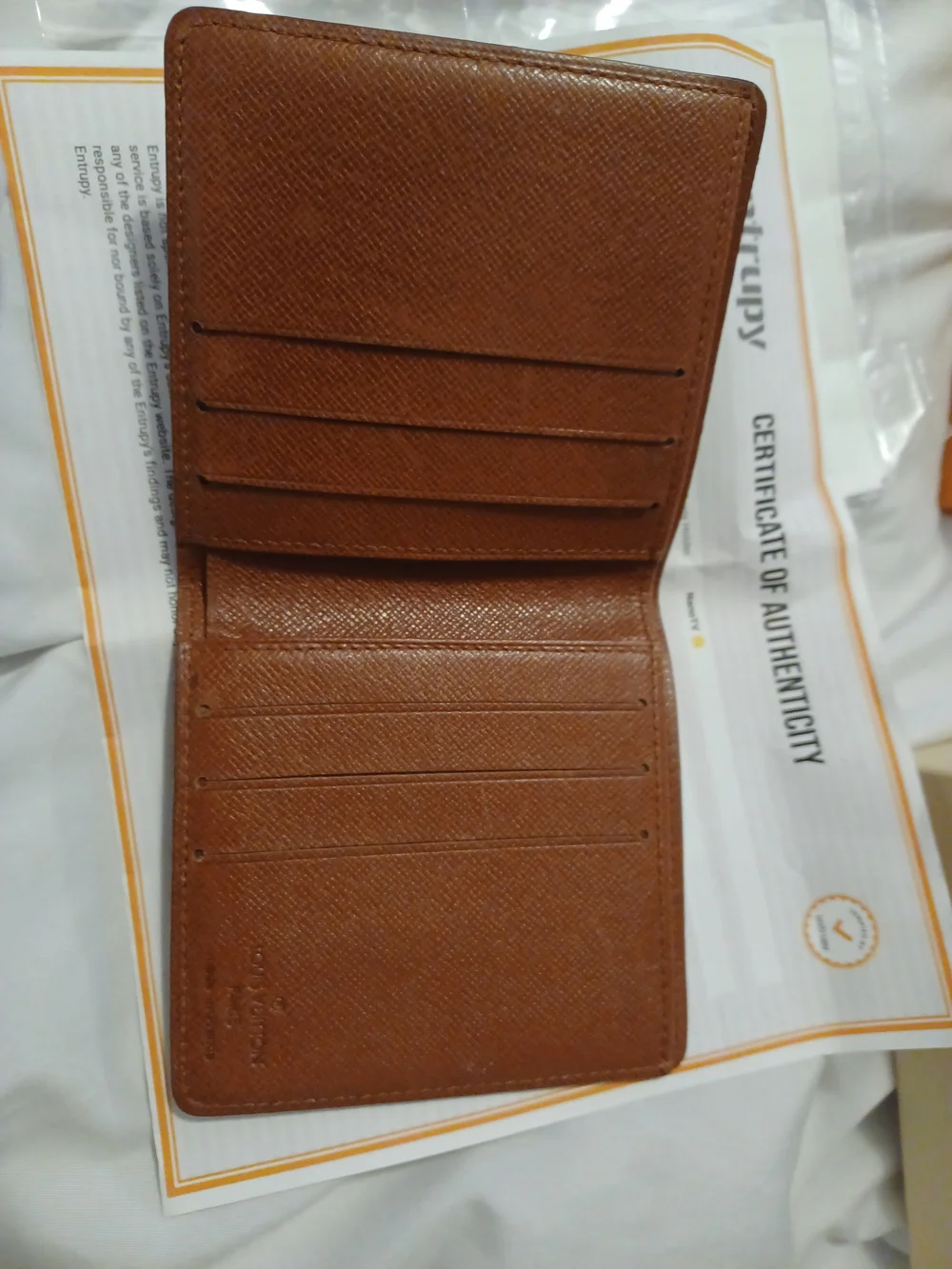 Louis Vuitton Men’s Brown Monogram Wallet
